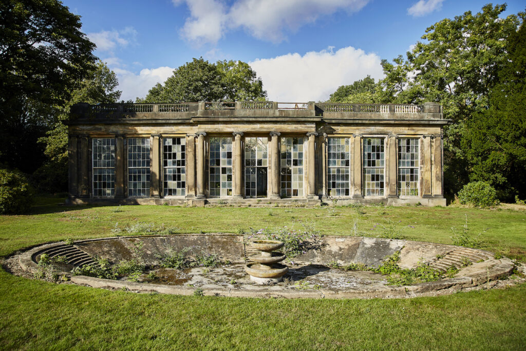 Exterior of the Camellia House