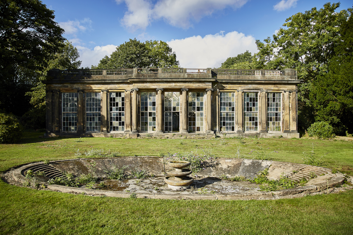 Exterior of the Camellia House